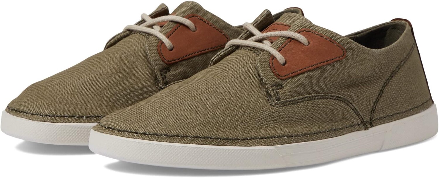 

Кроссовки Gereld Tie Clarks, цвет Olive Textile