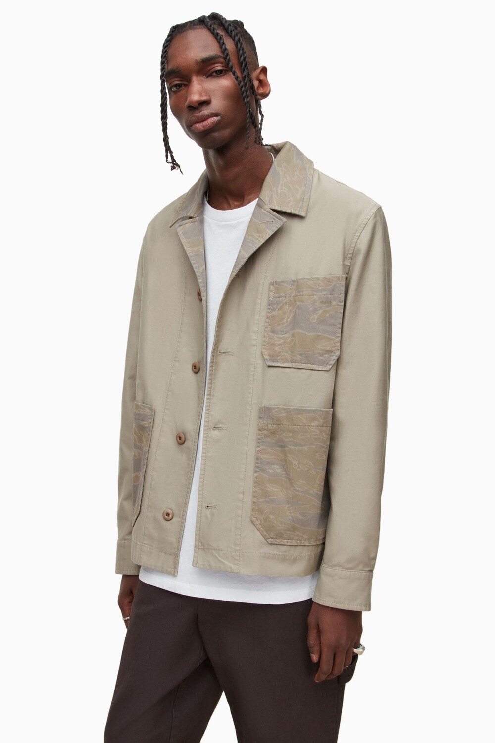 

Зеленая куртка AllSaints Намико All Saints, зеленый