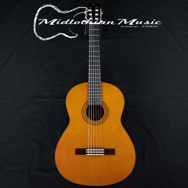 классическая гитара из массива кедра prodipe recital 200 Акустическая гитара Yamaha CG122MCH - Solid Cedar Top - 6-String Nylon Classical Guitar