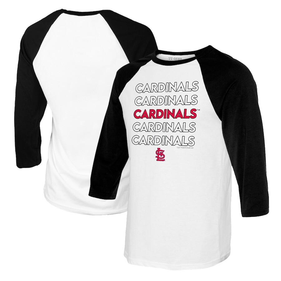 

Футболка с длинным рукавом Tiny Turnip St Louis Cardinals, белый