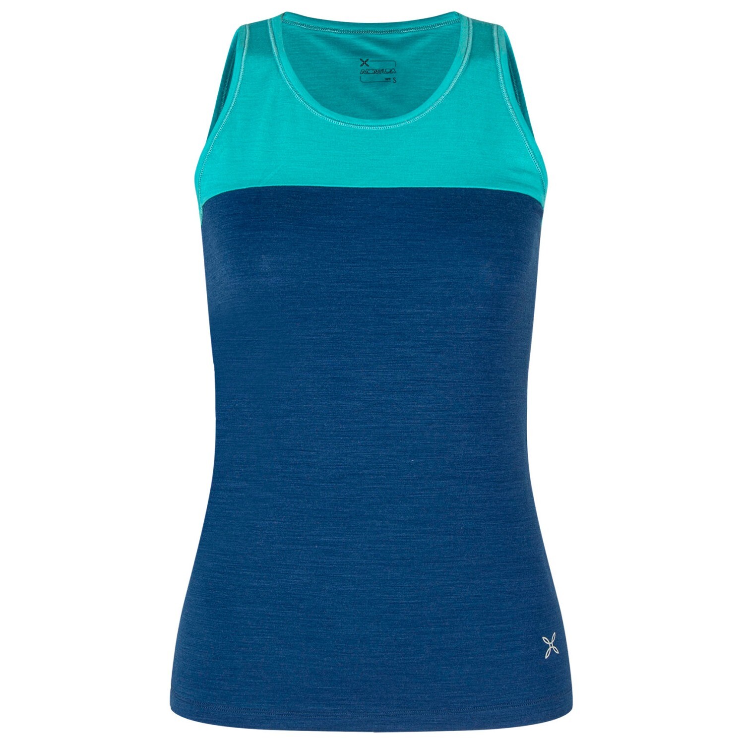 

Рубашка из мериноса Montura Women's Merino Air Canotta, цвет Deep Blue/Care Blue