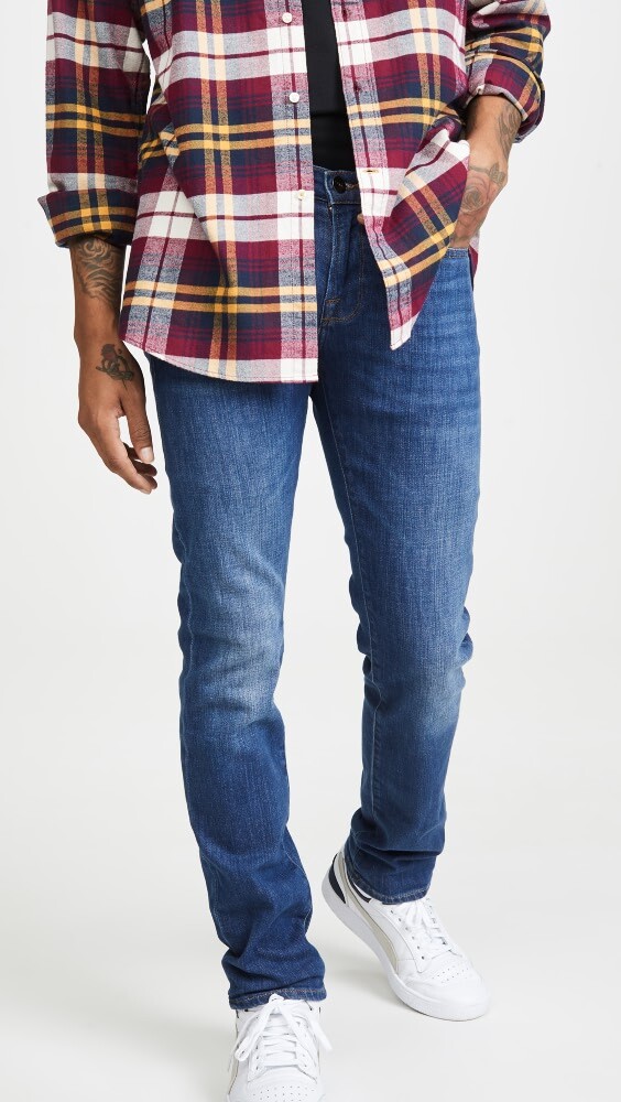 

Джинсы FRAME L'Homme Slim Denim in Verdugo Verd Wash