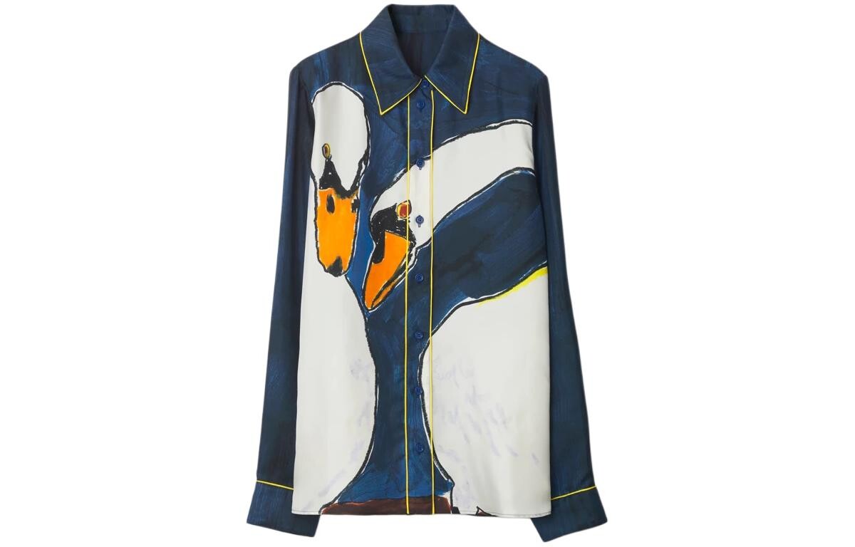 

Рубашка женская Knight Blue Burberry