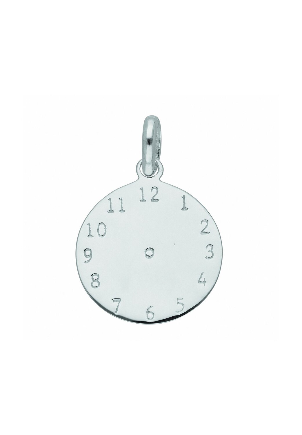 

Часы-подвеска из серебра 925 пробы на крещение Ø 15,5 мм Adelia's, цвет Sterling Silber Silber