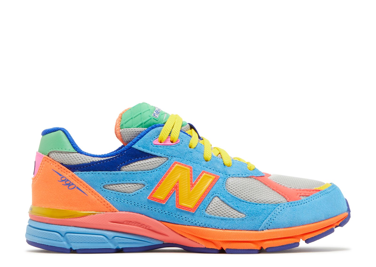 

Кроссовки New Balance 990V3 Big Kid 'Wild Style', разноцветный