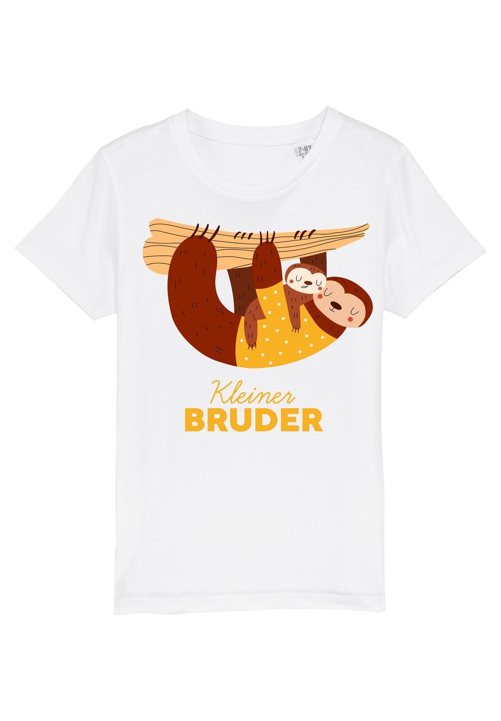 

Футболка с принтом FAULTIER KLEINER BRUDER Watapparel, цвет white