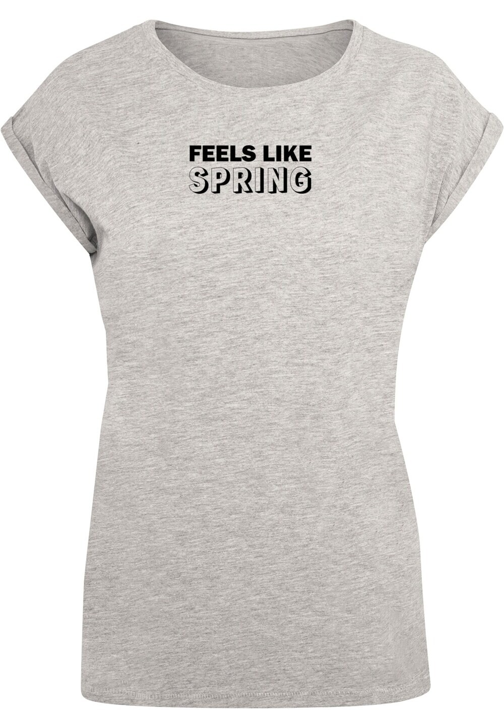 

Рубашка Merchcode Spring - Feels like, пестрый серый