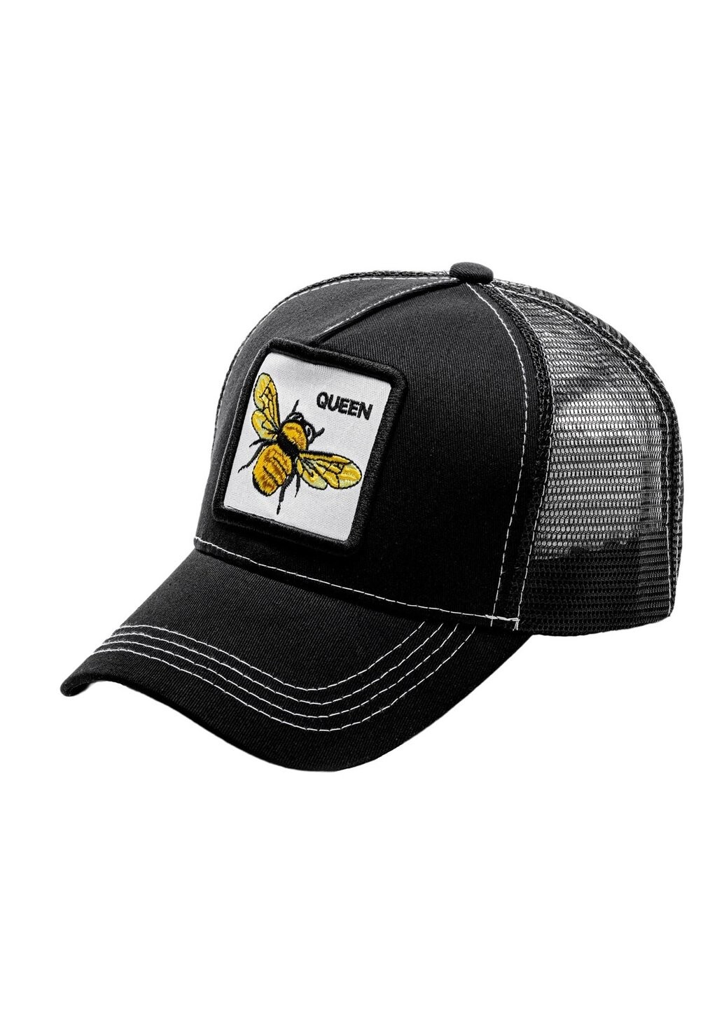 

Бейсболка BASEBALL WITH EMBROIDERED PATCH H067 Ombre, цвет black
