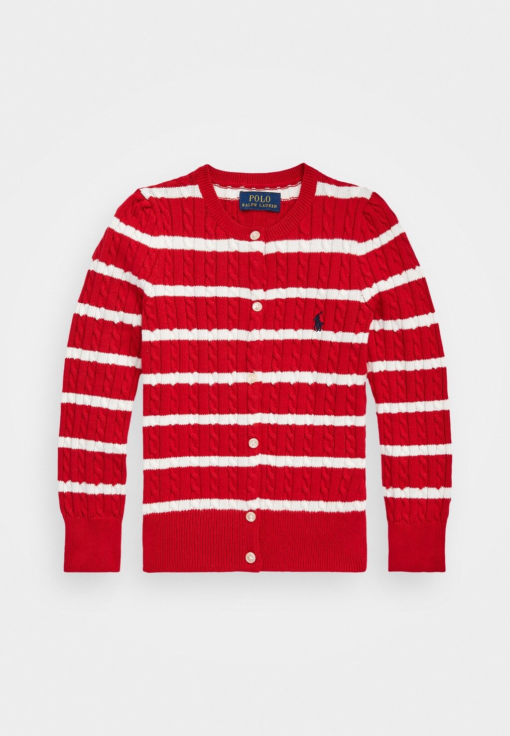 

Кардиган MINI CARDIGAN Polo Ralph Lauren, цвет red/white