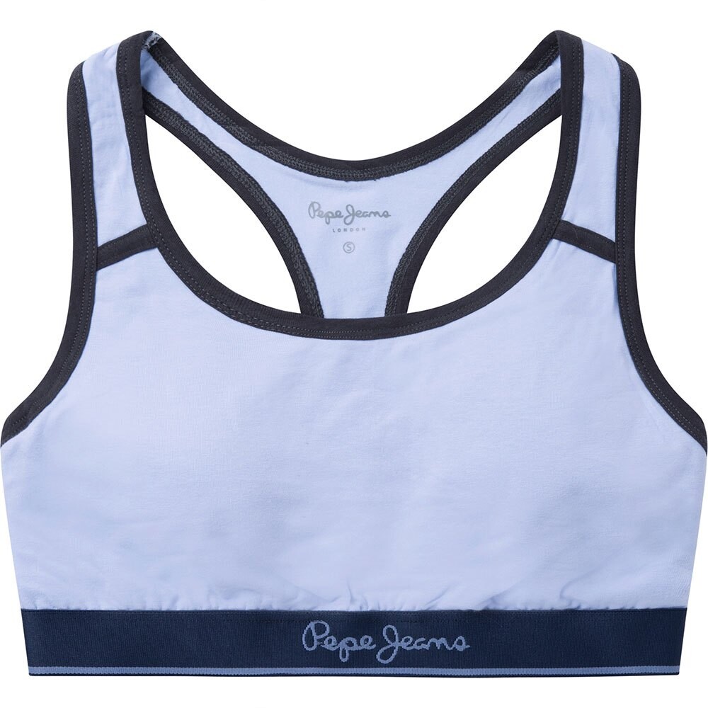 

Спортивный бюстгальтер Pepe Jeans Noa, синий