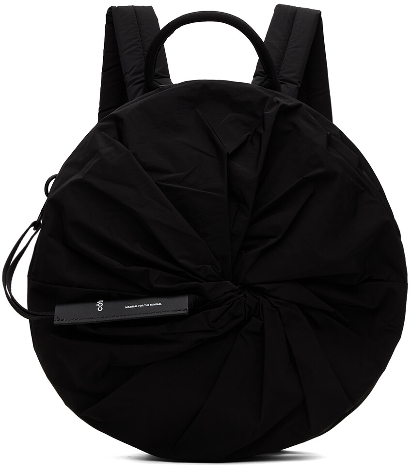 

Черный гладкий рюкзак Adria Cote&Ciel, цвет Black