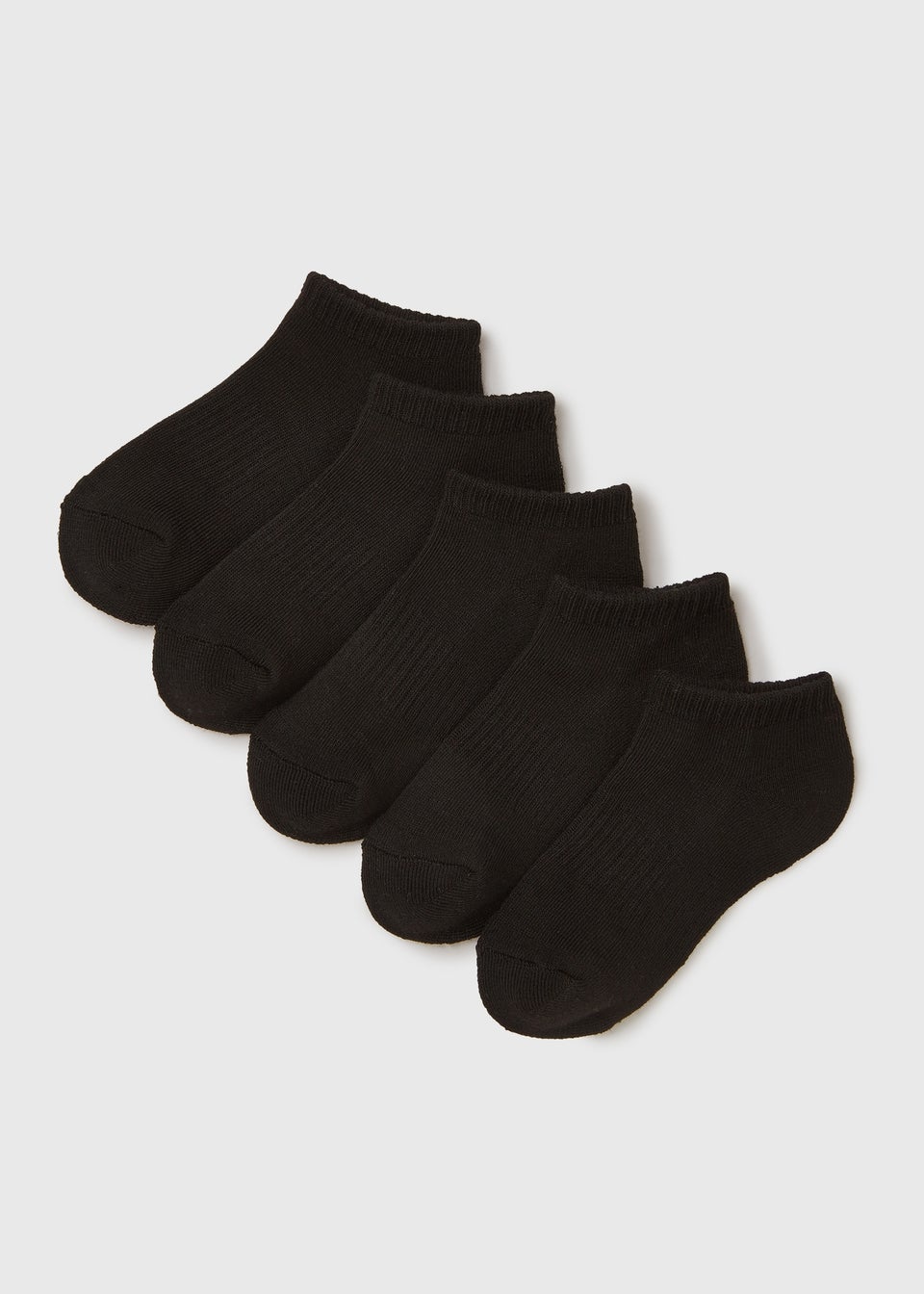 Набор из 5 черных спортивных носков