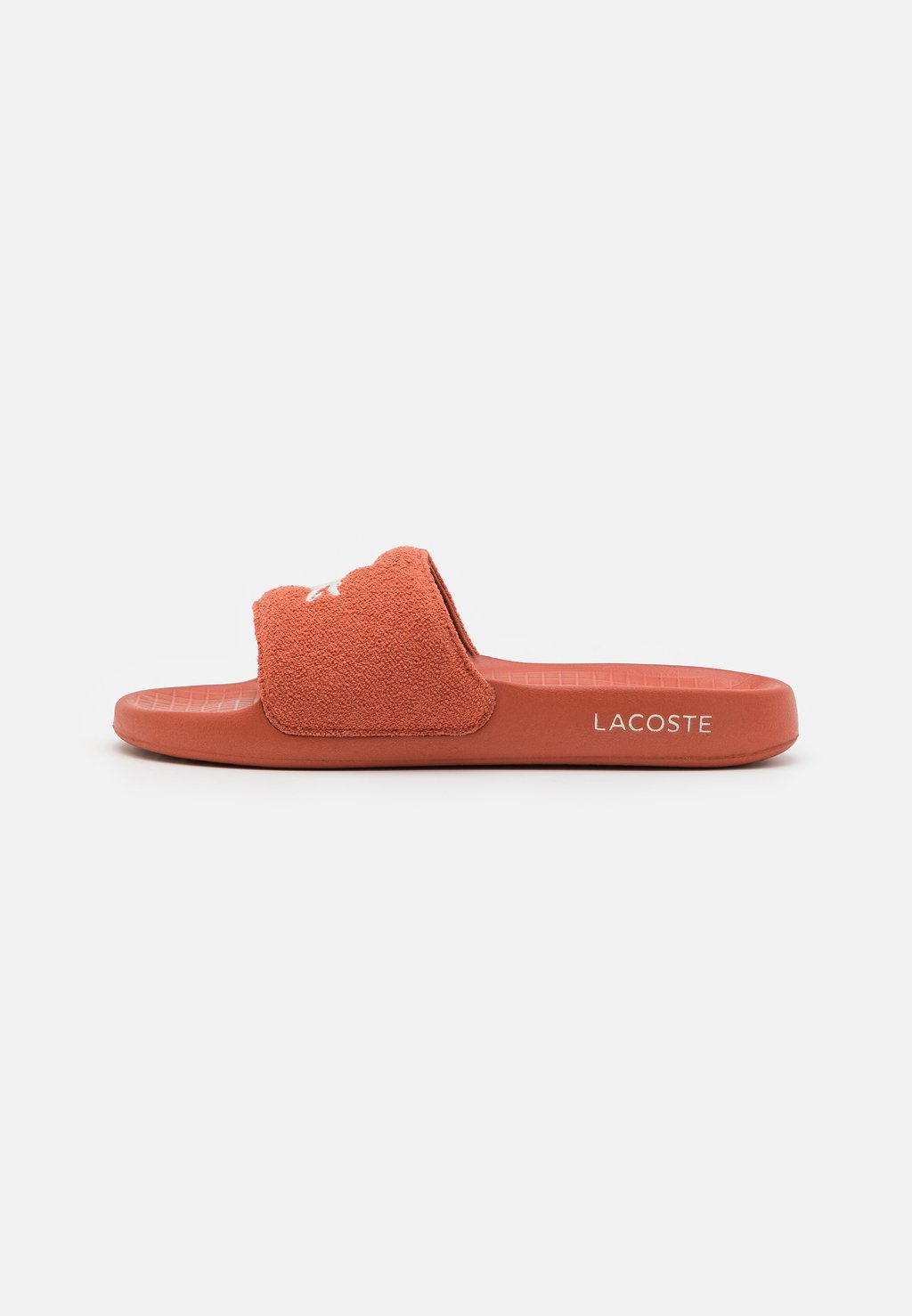 Туфли-лодочки на плоской подошве SERVE SLIDE 1.0 Lacoste, цвет dark orange