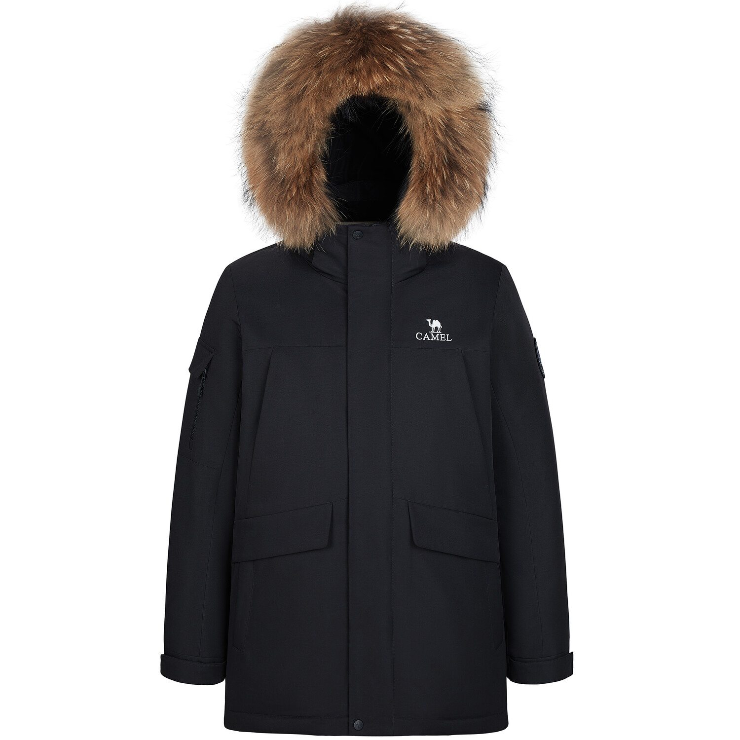 

Пуховик унисекс Camel, цвет Oatmeal Gray