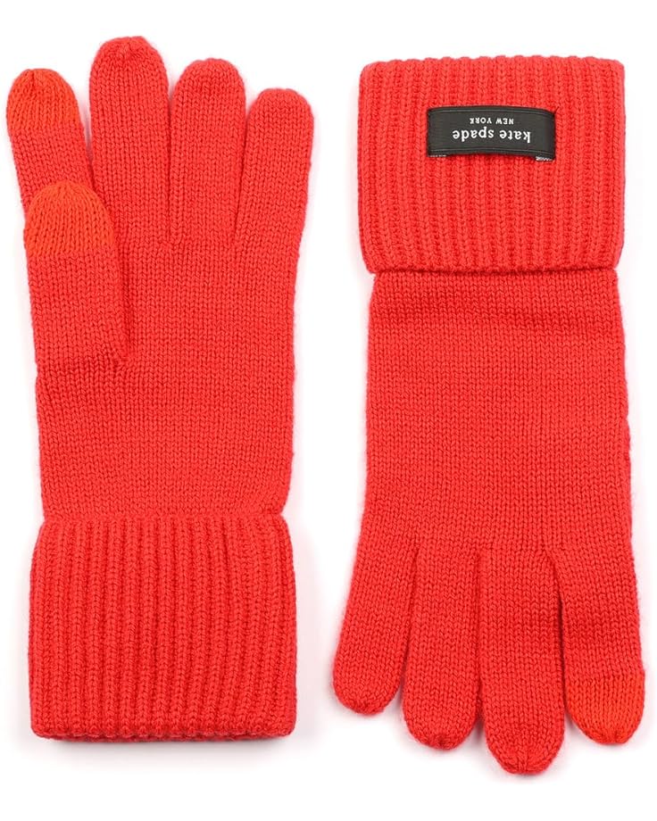 Перчатки Kate Spade New York Sam Label Knit Gloves, цвет Engine Red