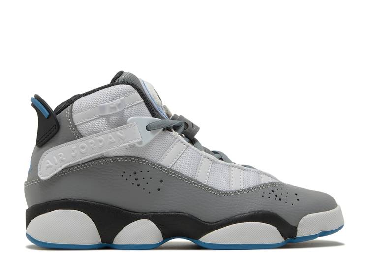 

Кроссовки Air Jordan JORDAN 6 RINGS GS 'WHITE PARTICLE GREY', белый