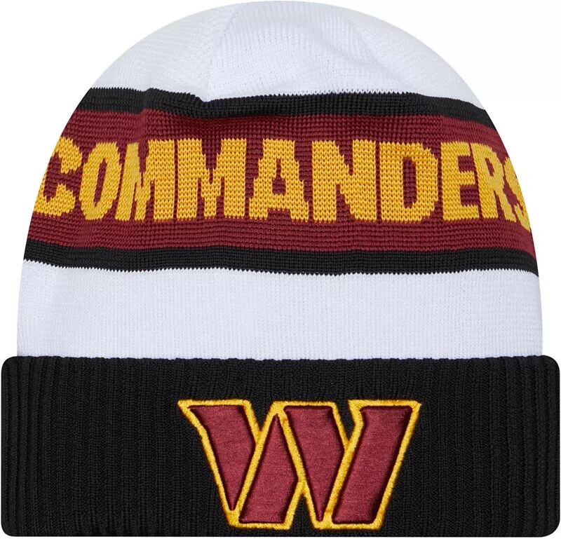 

Мужские кроссовки New Era Washington Commanders 2023 Sideline черного цвета Tech Knit