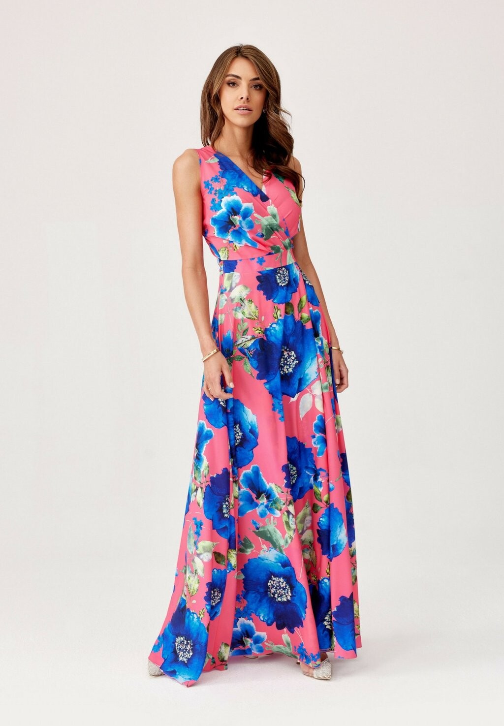 

Длинное платье Roco Fashion, мультиколор