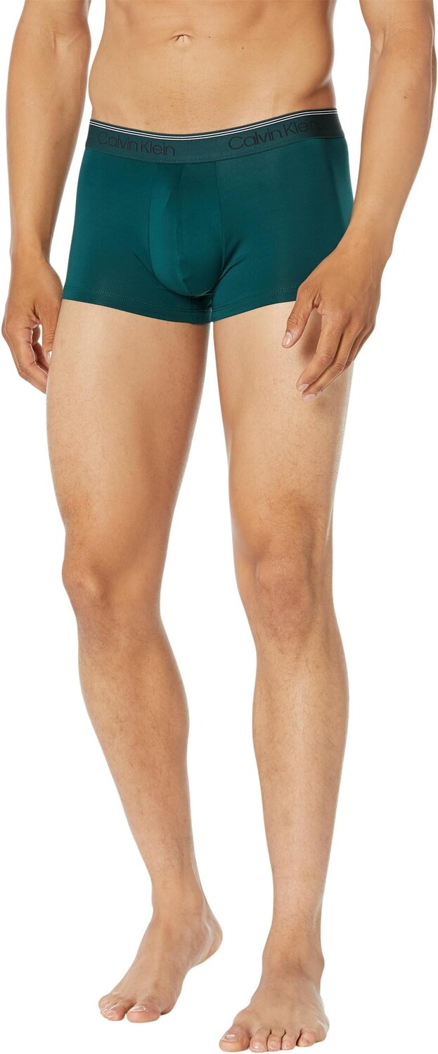 

Микро-эластичные трусы с низкой посадкой (5 шт.) Calvin Klein Underwear, цвет Ponderosa Pine/Galaxy Grey/Black/Kewl Lime/Natural Gray