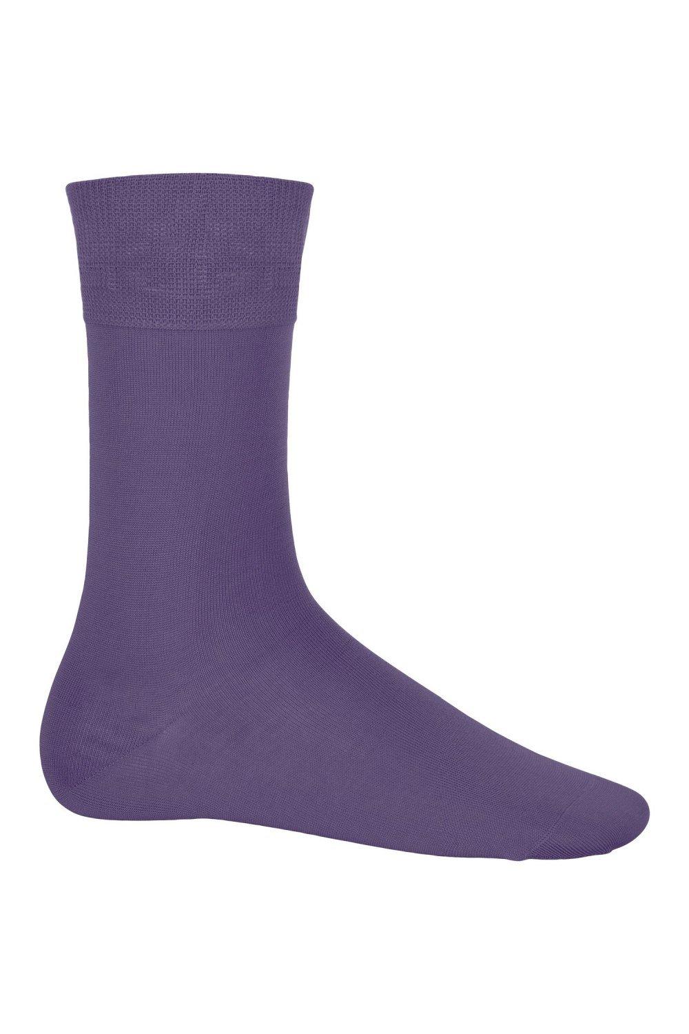 Повседневные носки из хлопка Cotton City Kariban, фиолетовый