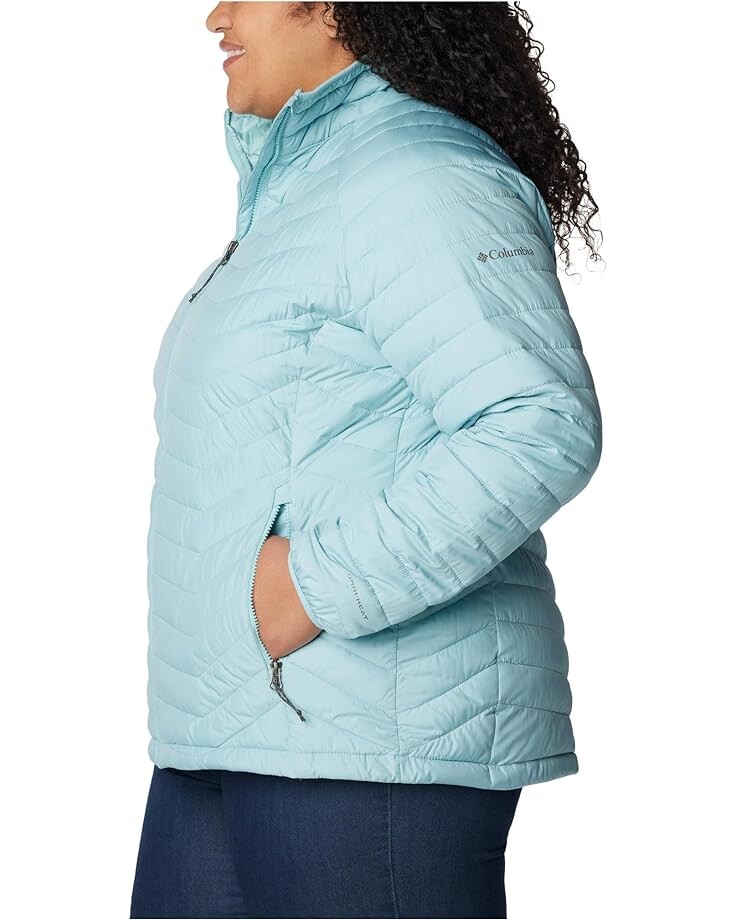 

Куртка Columbia Plus Size Powder Lite Jacket, цвет Aqua Haze