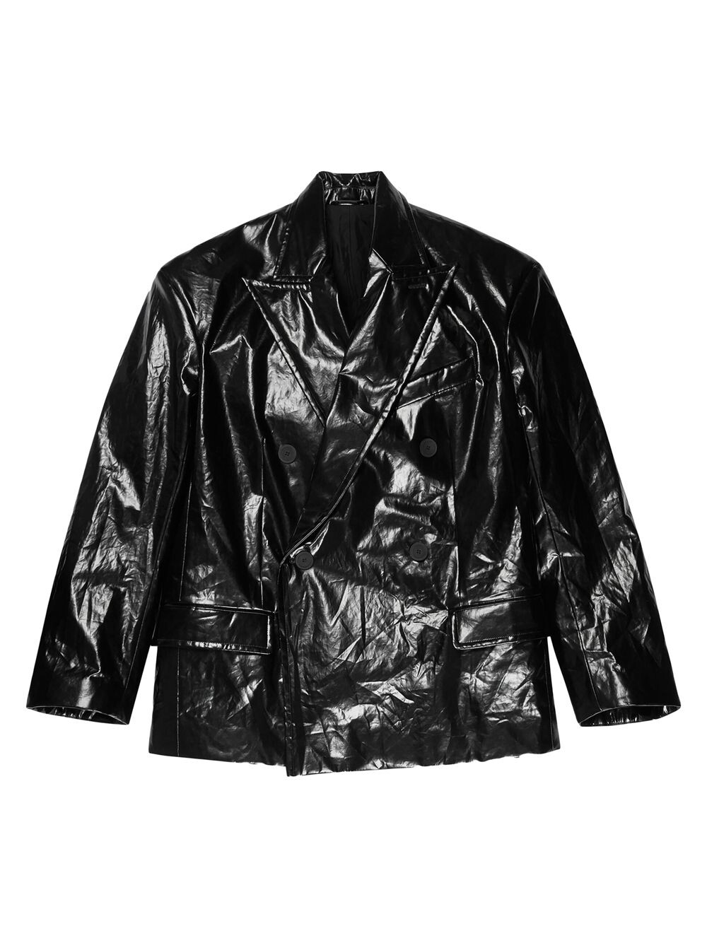 

Жакет из мятой ткани Balenciaga, черный