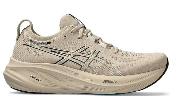 Asics Gel Nimbus 26 Feather Grey Black CDEK.Shopping