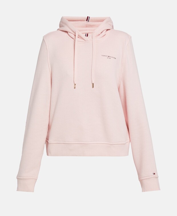 

Толстовка с капюшоном Tommy Hilfiger, розовый