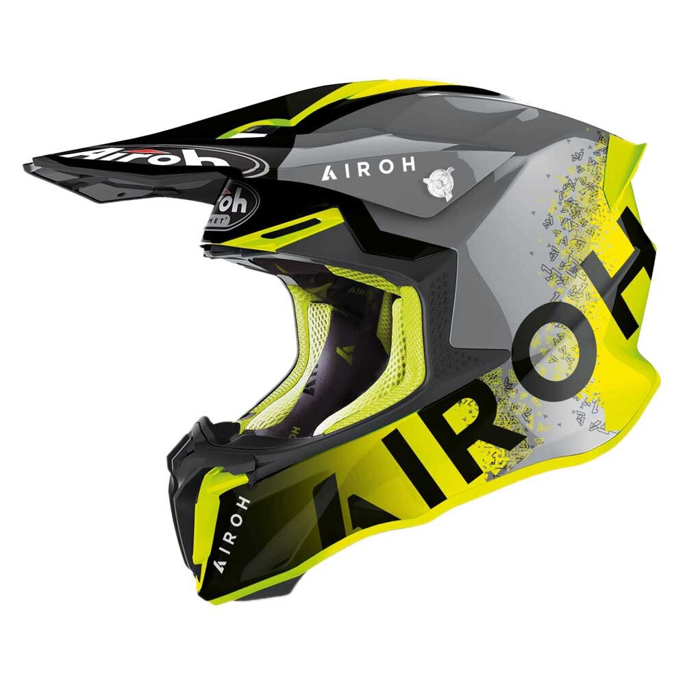 

Шлем для мотокросса Airoh Twist 2.0 Bit, желтый