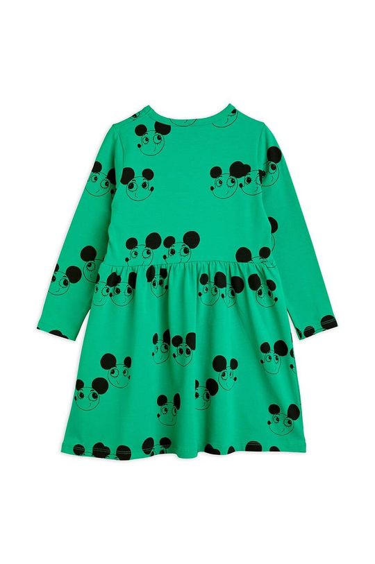 цена Детское платье Mini Rodini, зеленый