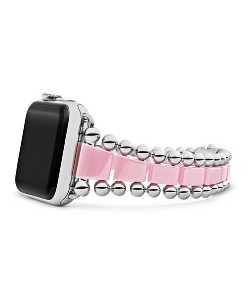 

Браслет для часов Smart Caviar Pink Ceramic Apple, 42–44 мм LAGOS, цвет Pink