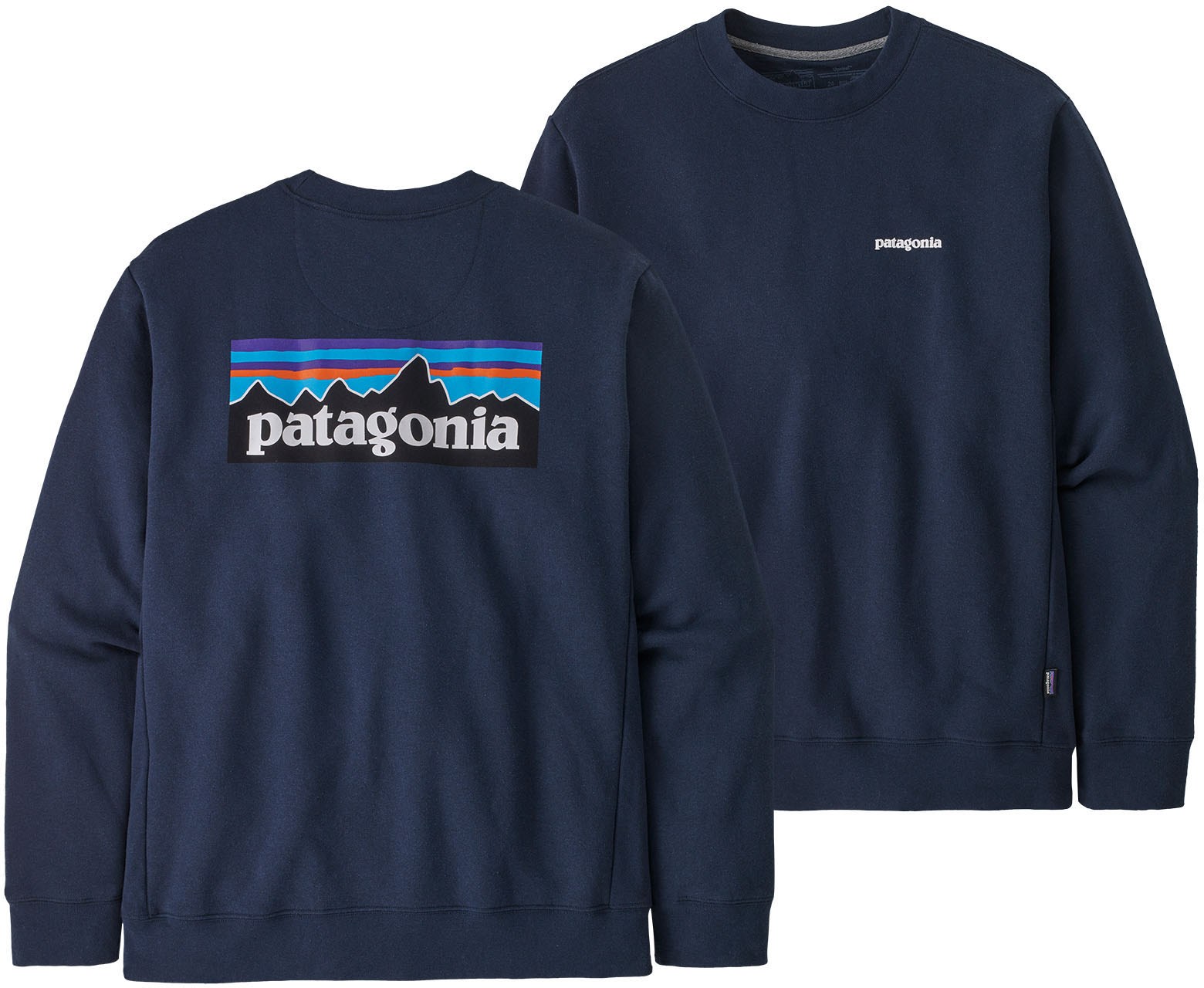 Толстовка с логотипом P-6 Uprisal Crew Patagonia, синий толстовка core logo crew gap цвет cast iron
