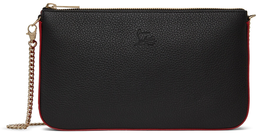 

Черная сумка через плечо Loubila Christian Louboutin, цвет Black