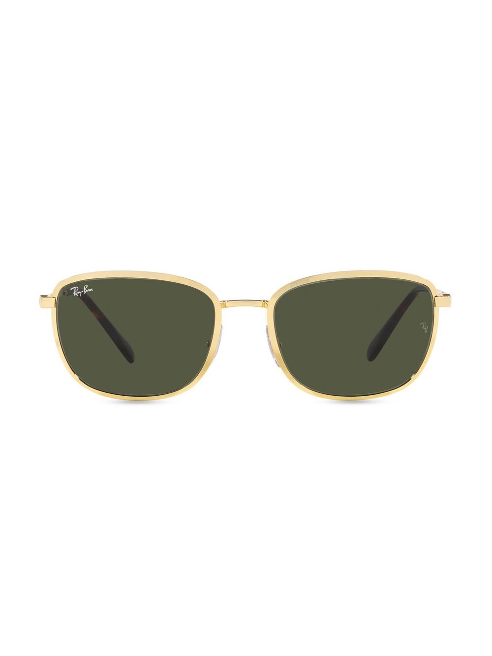 

Квадратные солнцезащитные очки RB3705 53 мм Ray-Ban, золотой
