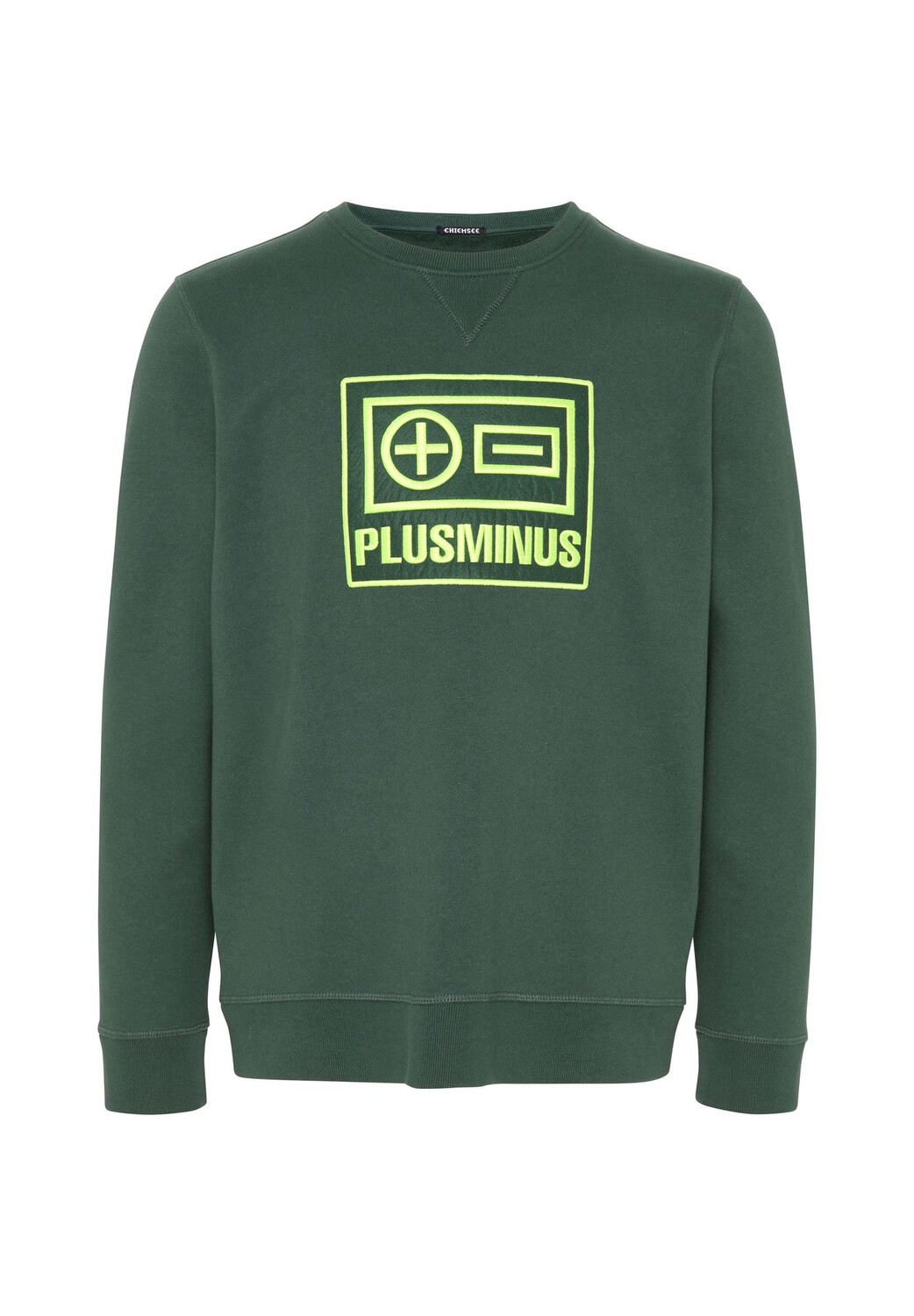 

Толстовка в модном дизайне PlusMinus CHIEMSEE, цвет Green Gables