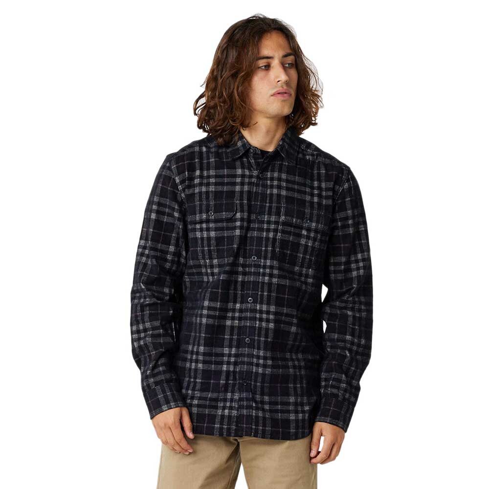 

Рубашка с длинным рукавом Rip Curl Swc Cord Plaid, серый