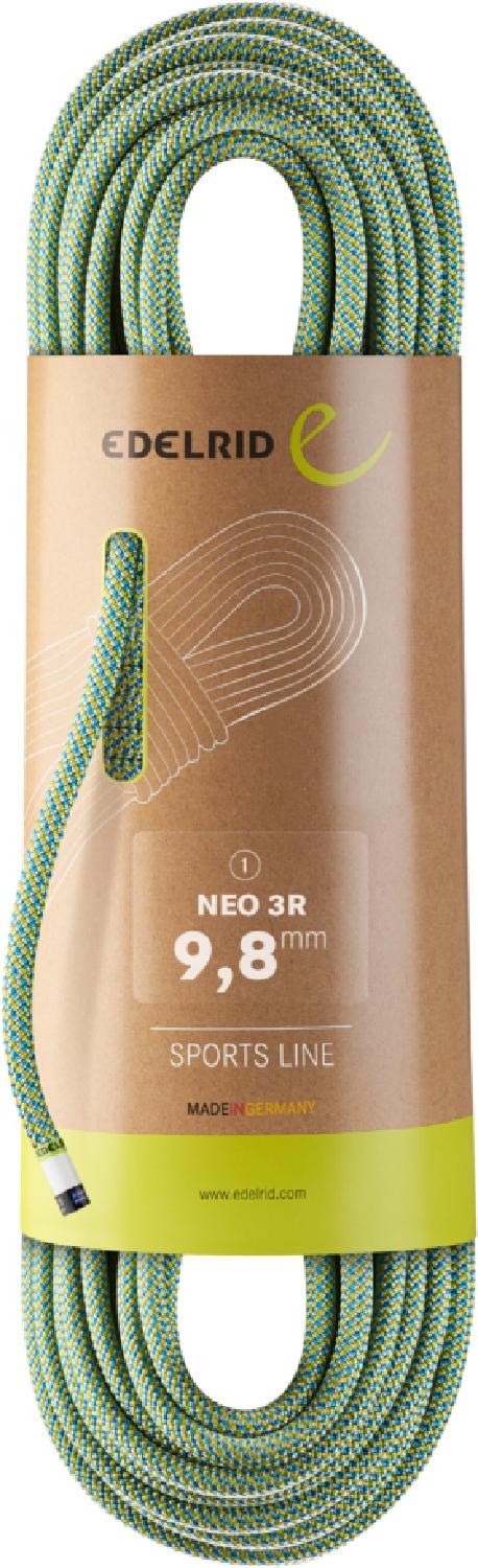 NEO 3R Несухая веревка 9,8 мм x 70 м Edelrid, зеленый