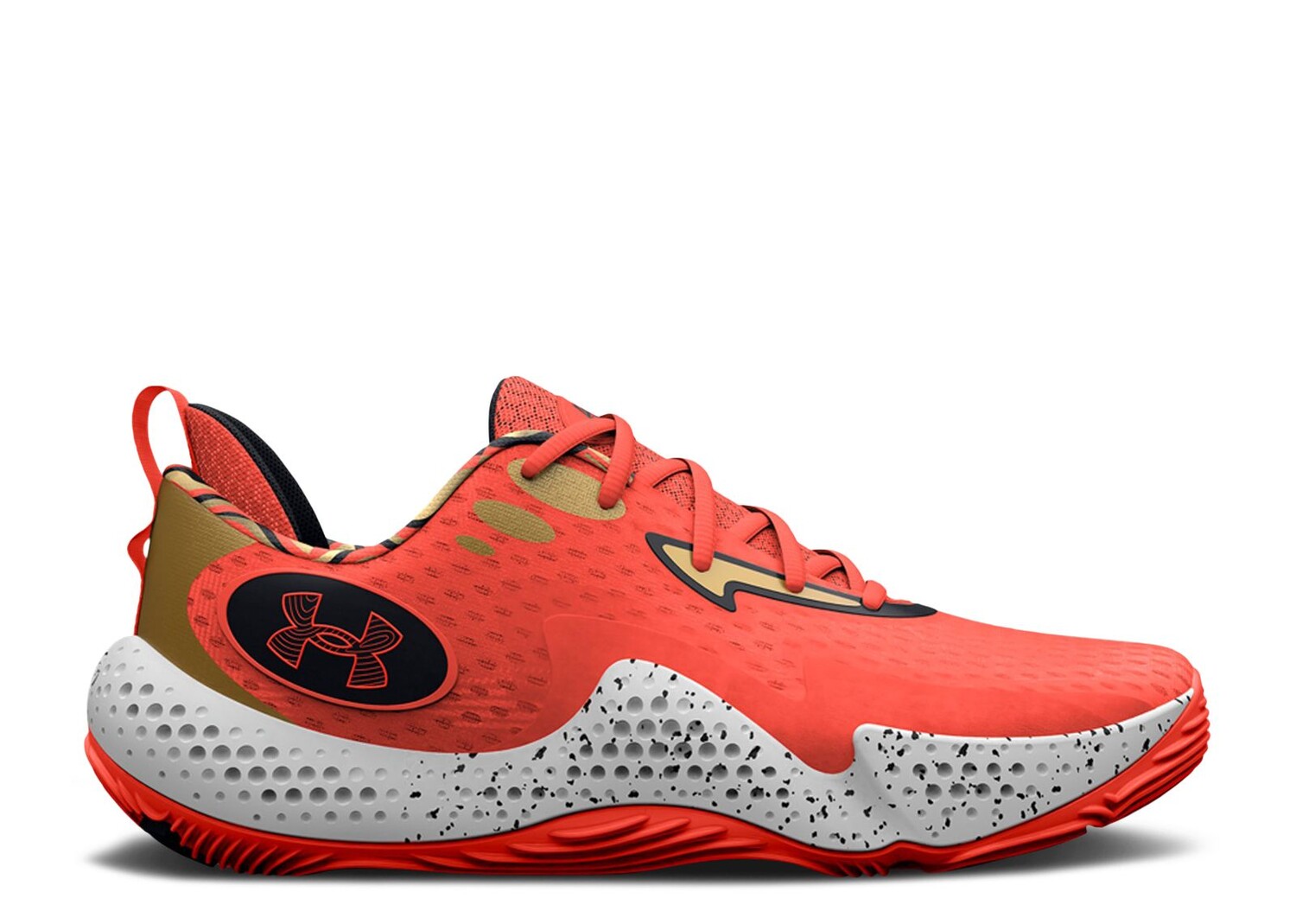 

Кроссовки Under Armour Spawn 5 'Let'S 3 - After Burn', красный