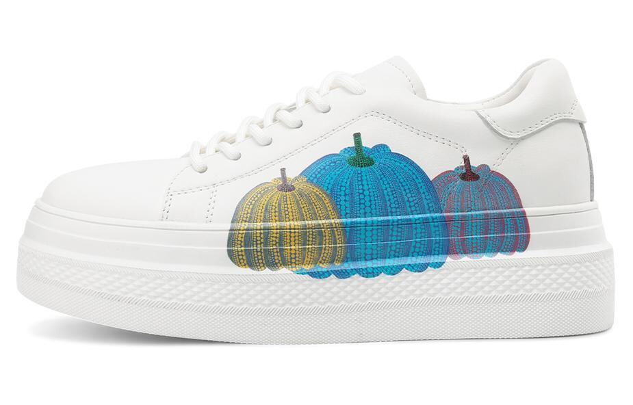 

Кроссовки rosa bianca Skateboarding Shoes Women's Low-top White, белый