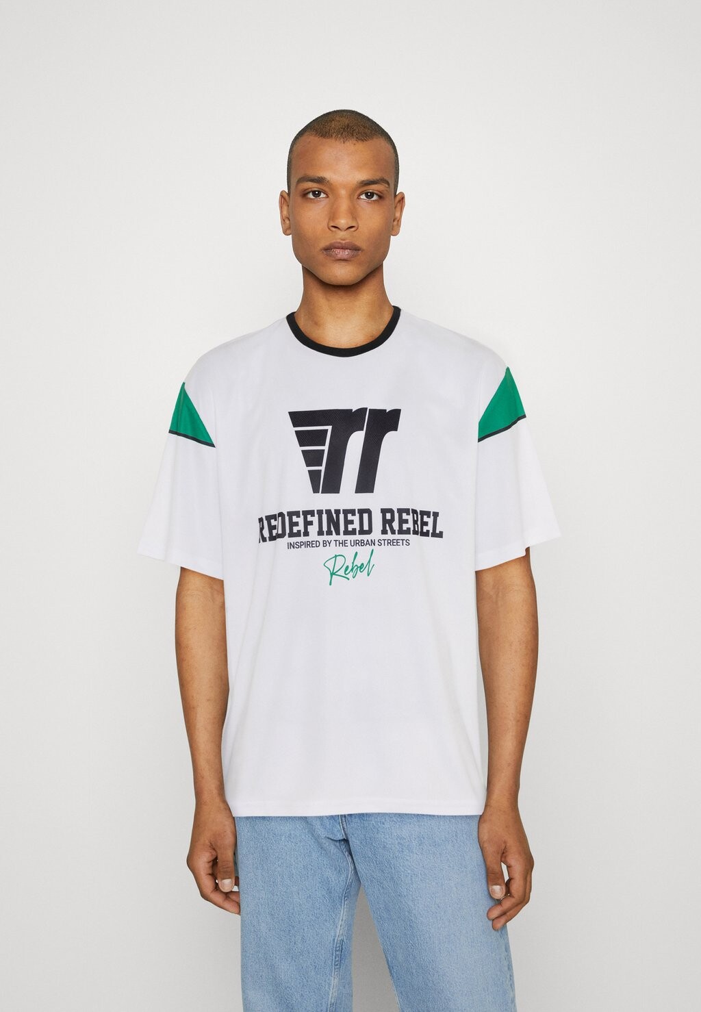 

Футболка с принтом SACK TEE Redefined Rebel, белый
