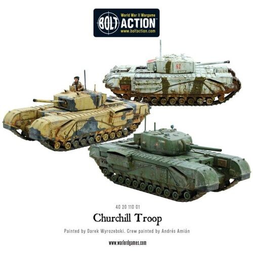 

Фигурки Churchill Troop Warlord Games
