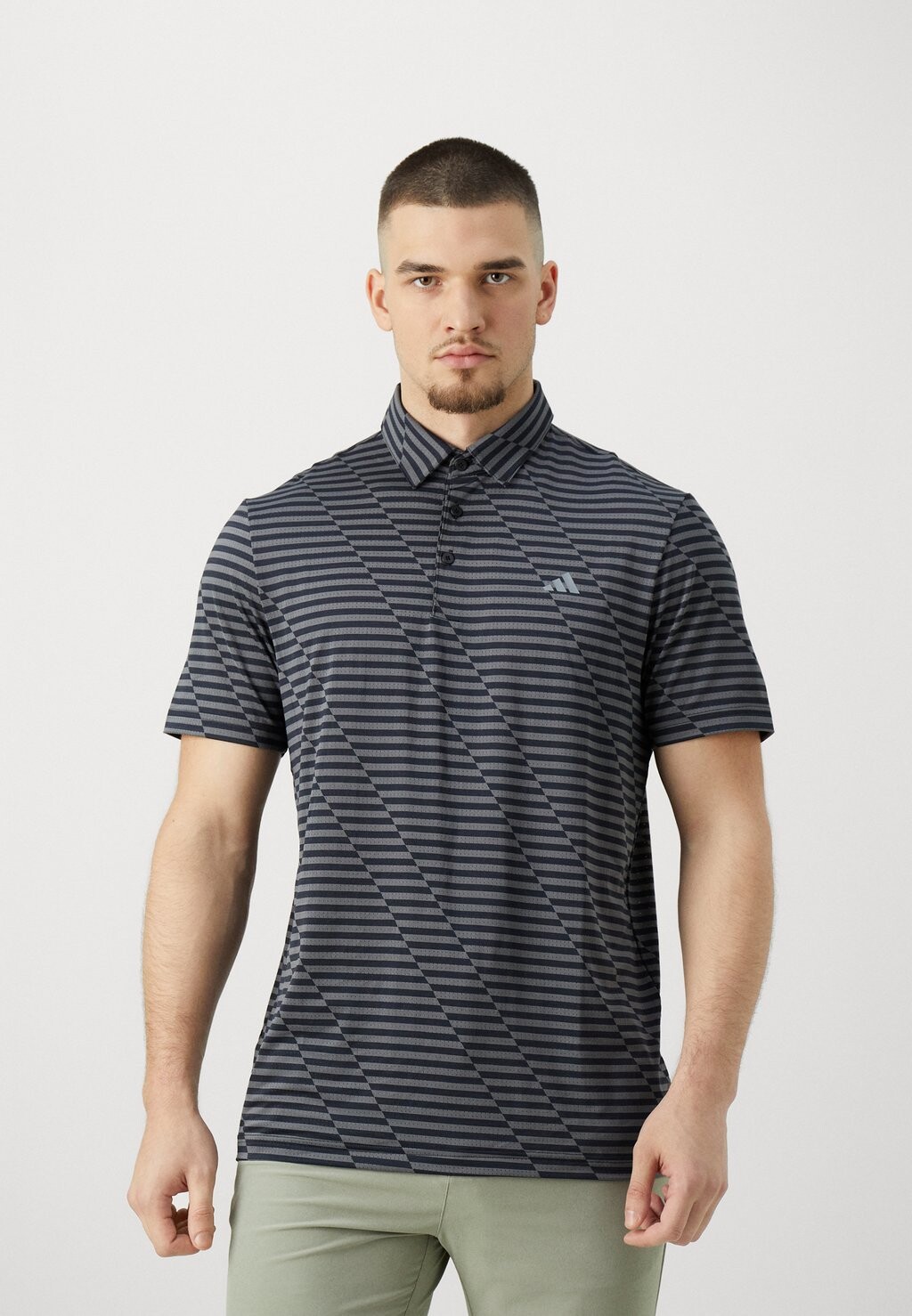 

Футболка-поло Ultimate365 adidas Golf, цвет black/grey five