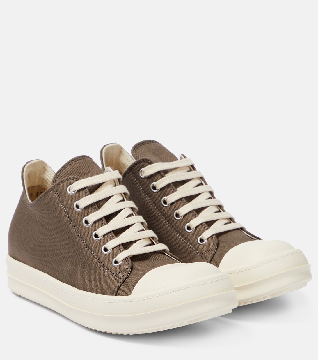 

Кеды Luxor из парусины Rick Owens, коричневый