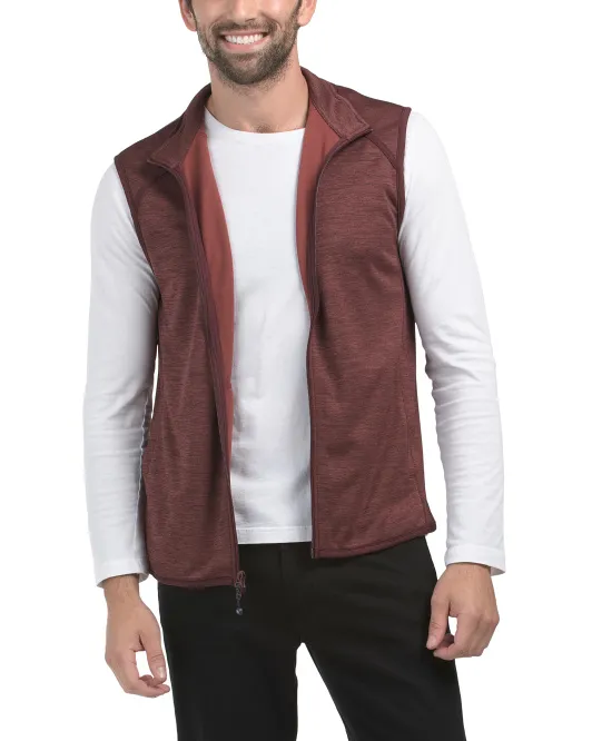

Жилет Baybrook Heather Southern Tide, цвет Heather Red