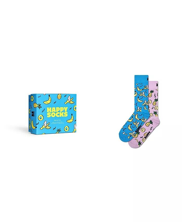 

Подарочный набор из 2 носков с фруктами Happy Socks, синий