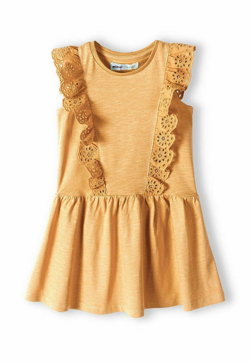 

Платье из джерси SLEEVELESS WITH BROIDERY MINOTI, цвет orange