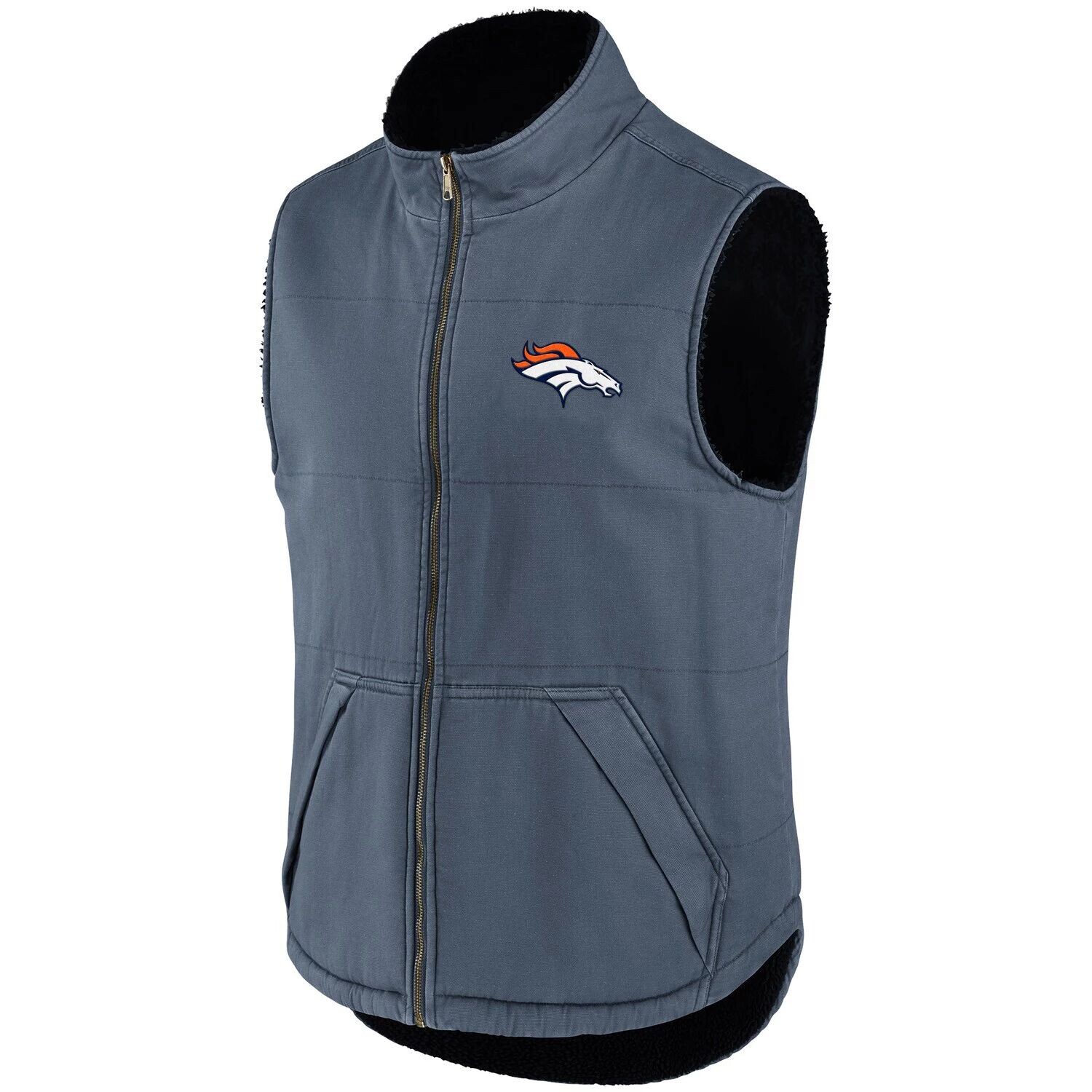 

Мужская коллекция NFL x Darius Rucker от Fanatics Navy Denver Broncos на молнии во всю длину на подкладке из шерпы