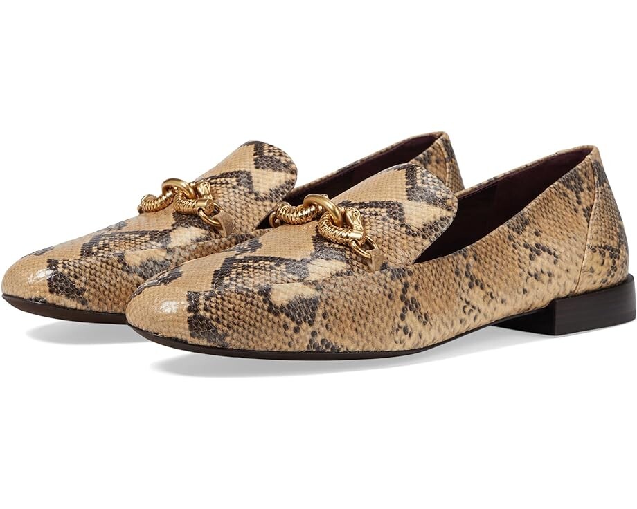 Лоферы Tory Burch Jessa Loafer, цвет Desert Dusk Roccia/Gold