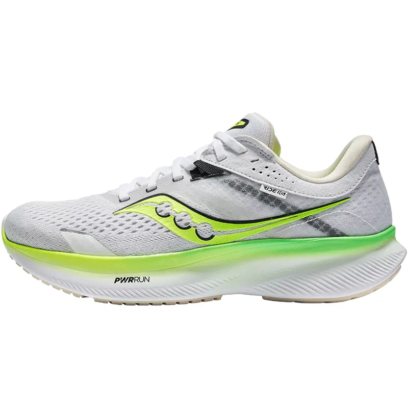 

Кроссовки амортизирующие женские Saucony Yutu 16 для бега, белый / зеленый