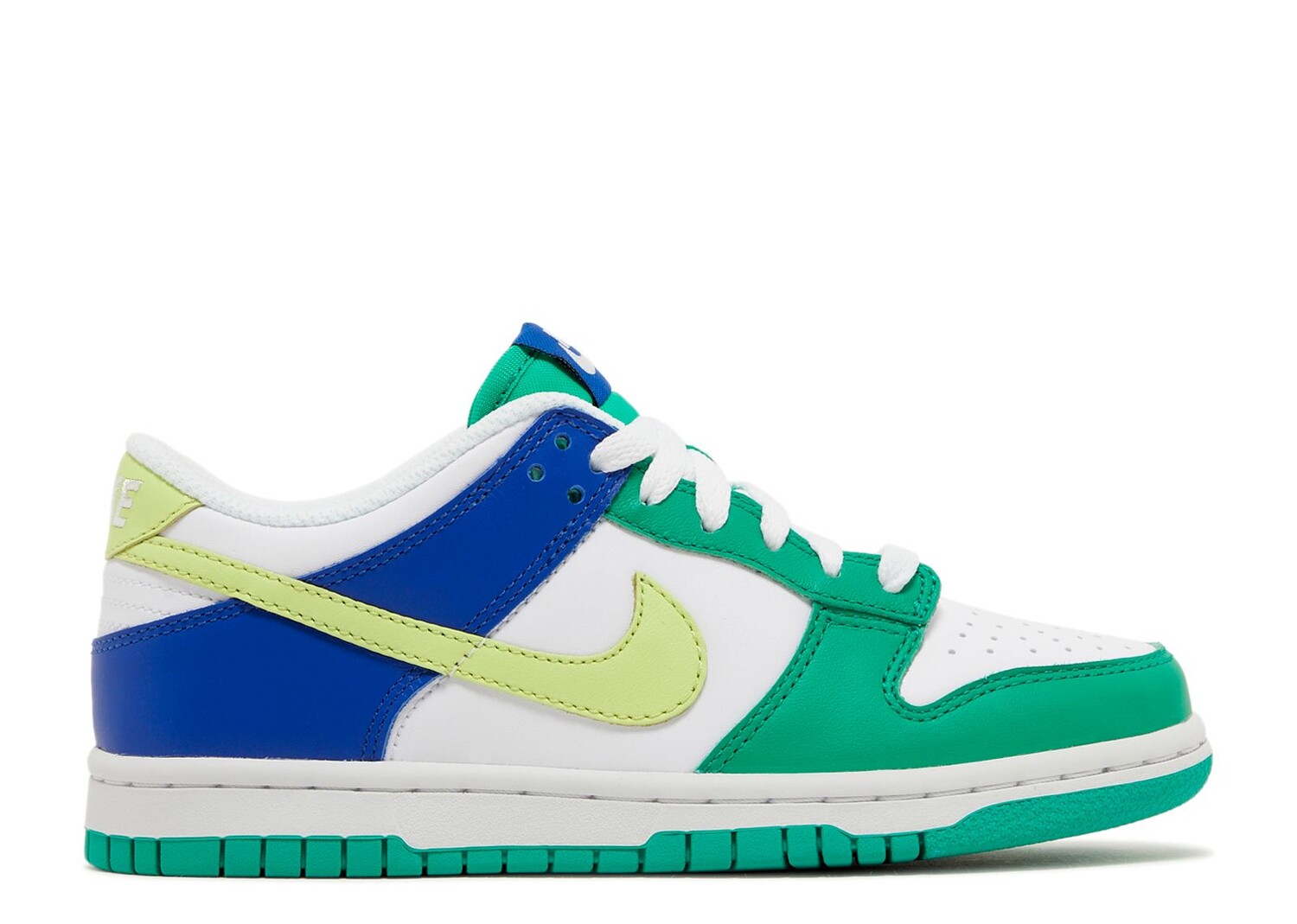 

Кроссовки Nike Dunk Low Gs 'Stadium Green Royal', зеленый